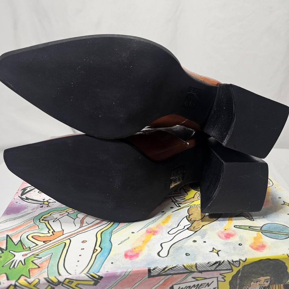 NIB Jeffery Campbell Brickell Zip Front Boots. Fr… - image 2